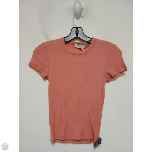 Top Short Sleeve By Clothes Mentor In Orange, Size: S