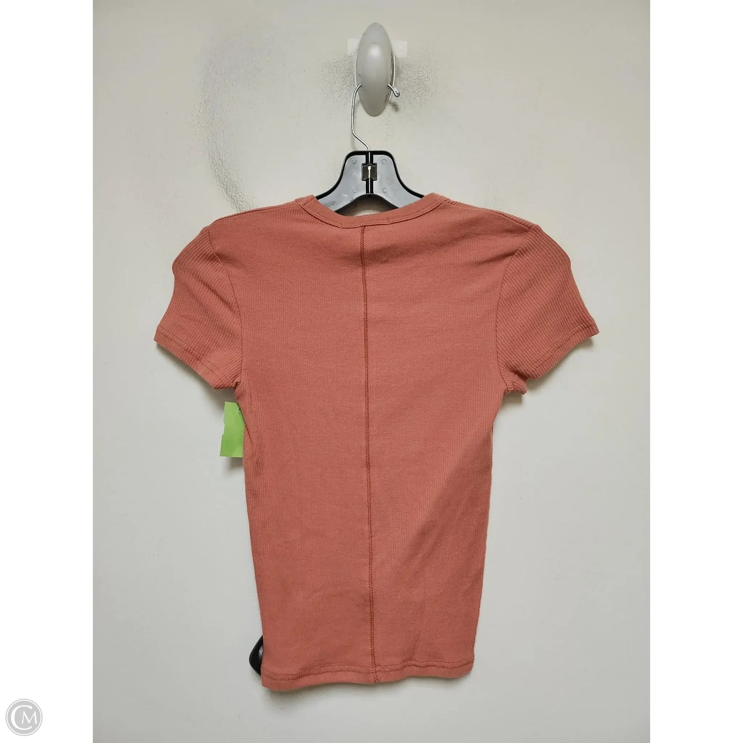 Top Short Sleeve By Clothes Mentor In Orange, Size: S
