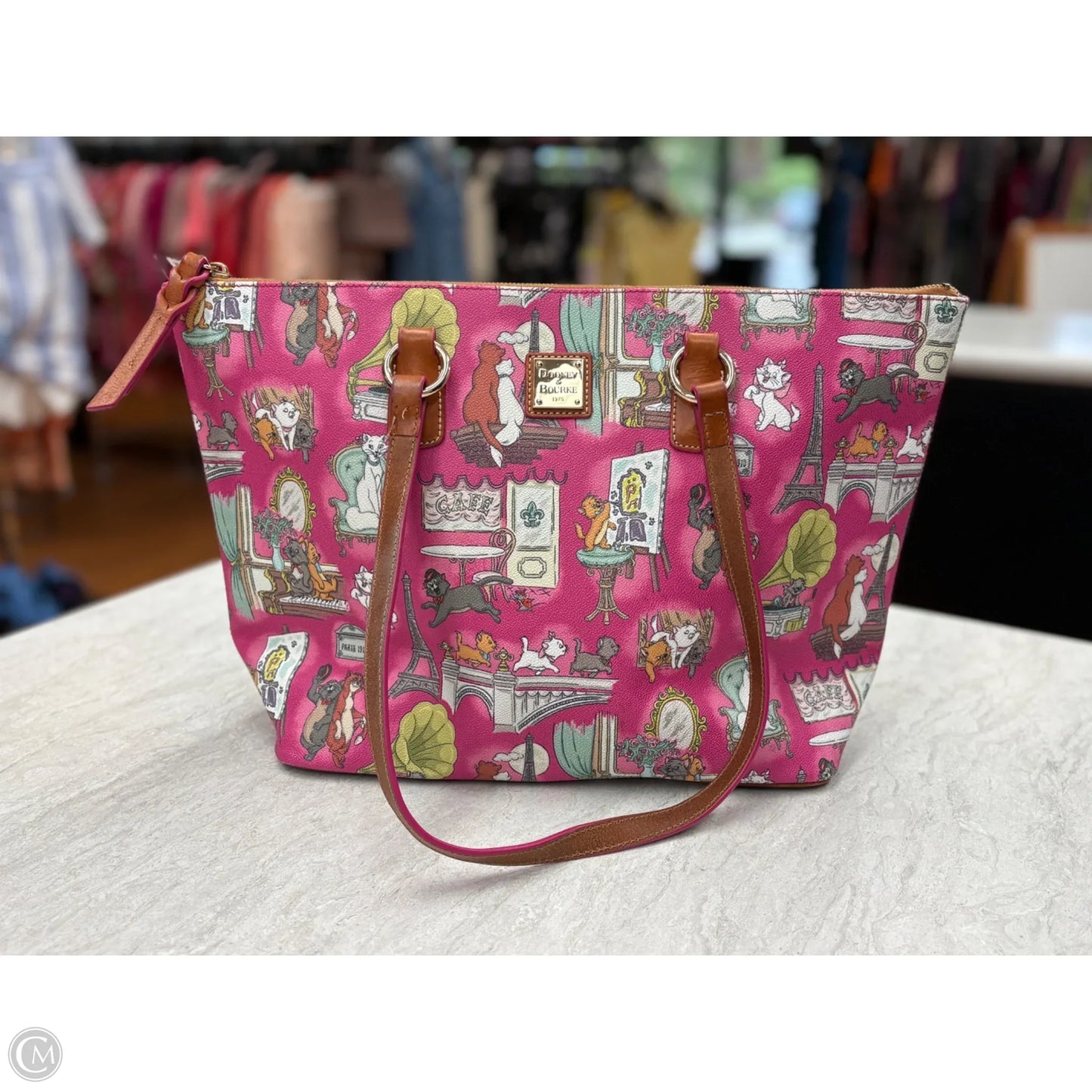 Handbag Designer By Dooney And Bourke, Size: Large