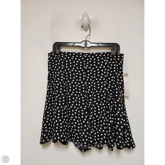 Skirt Mini & Short By Lc Lauren Conrad In Polkadot Pattern, Size: 12