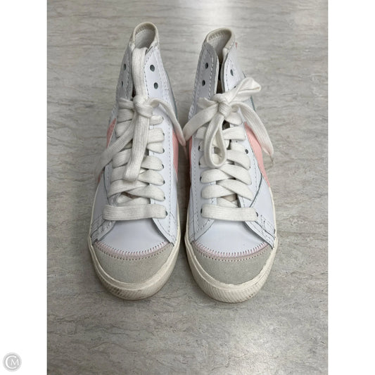 Shoes Sneakers By Nike In Pink & White, Size: 10