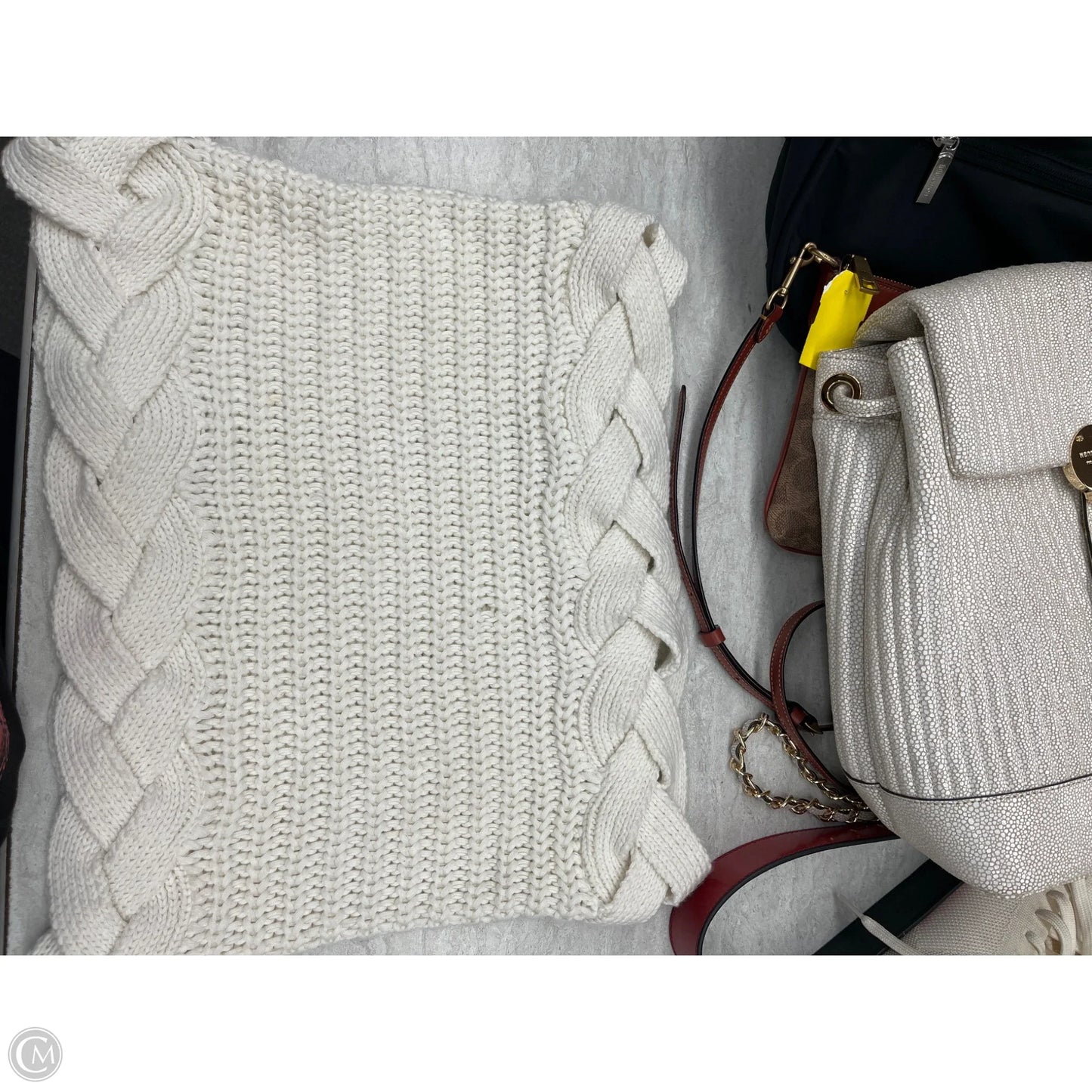 Scarf Designer By Ugg In Cream, Size: Osfm