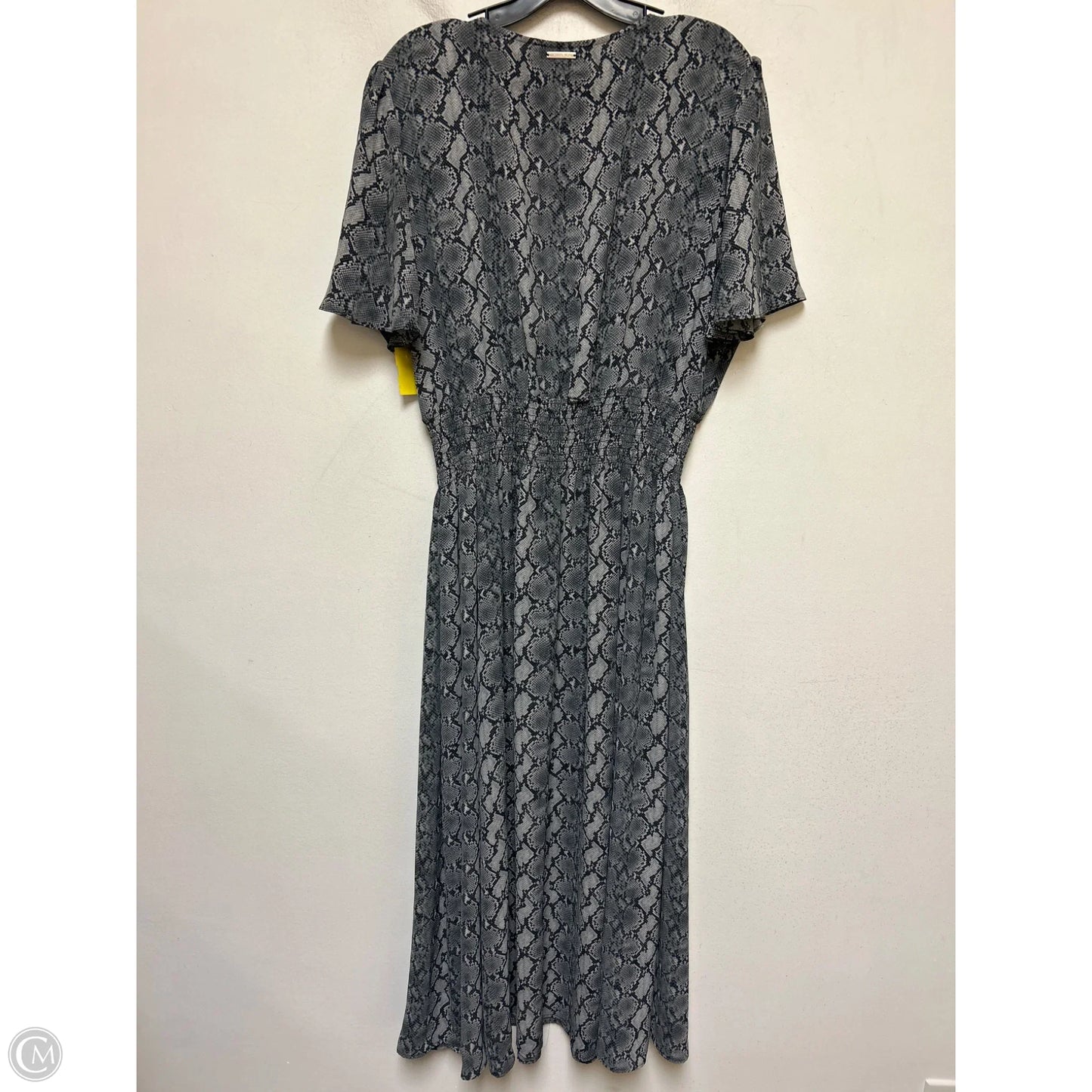 Dress Casual Maxi By Michael By Michael Kors In Snakeskin Print, Size: Xl