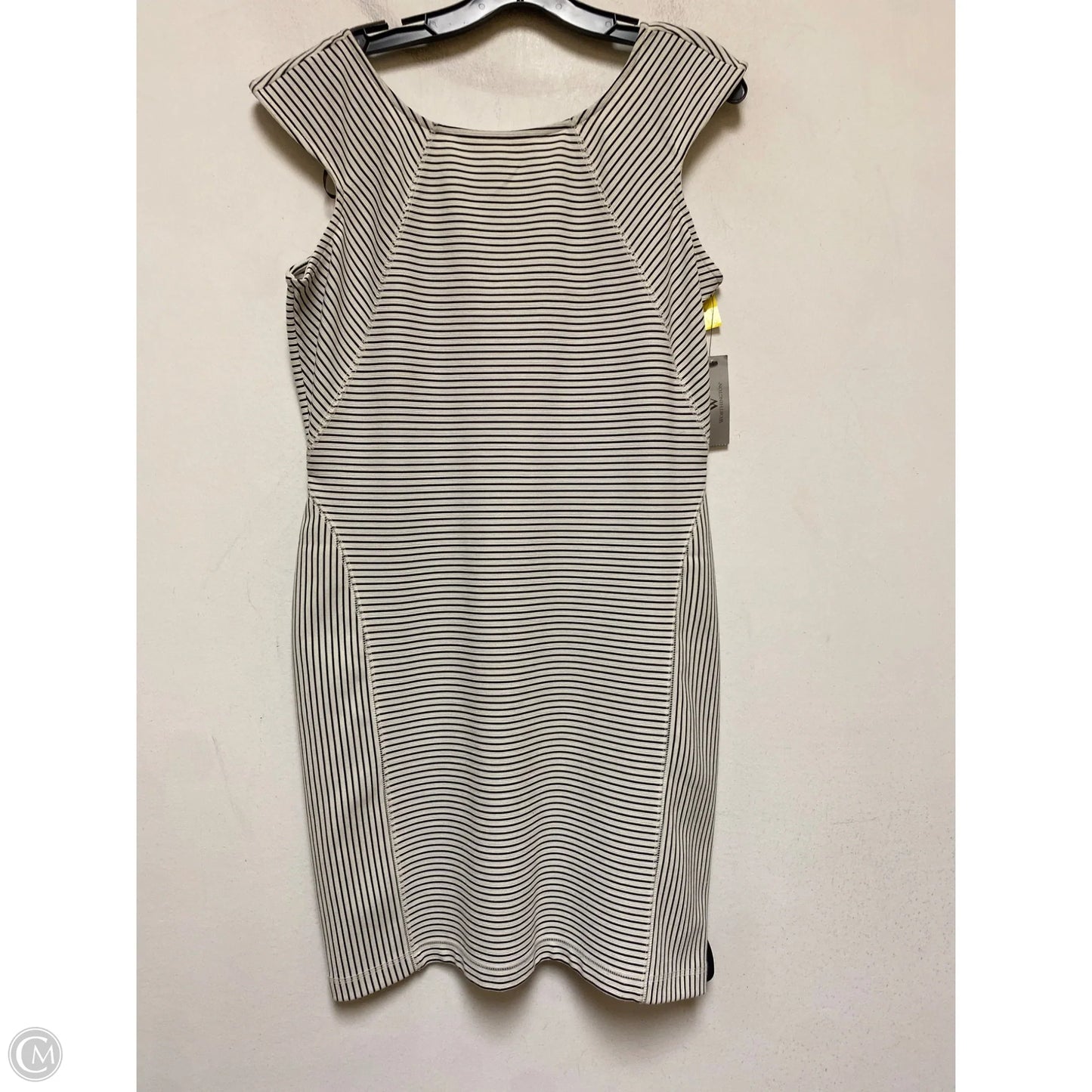 Dress Casual Short By Worthington In Striped Pattern, Size: L