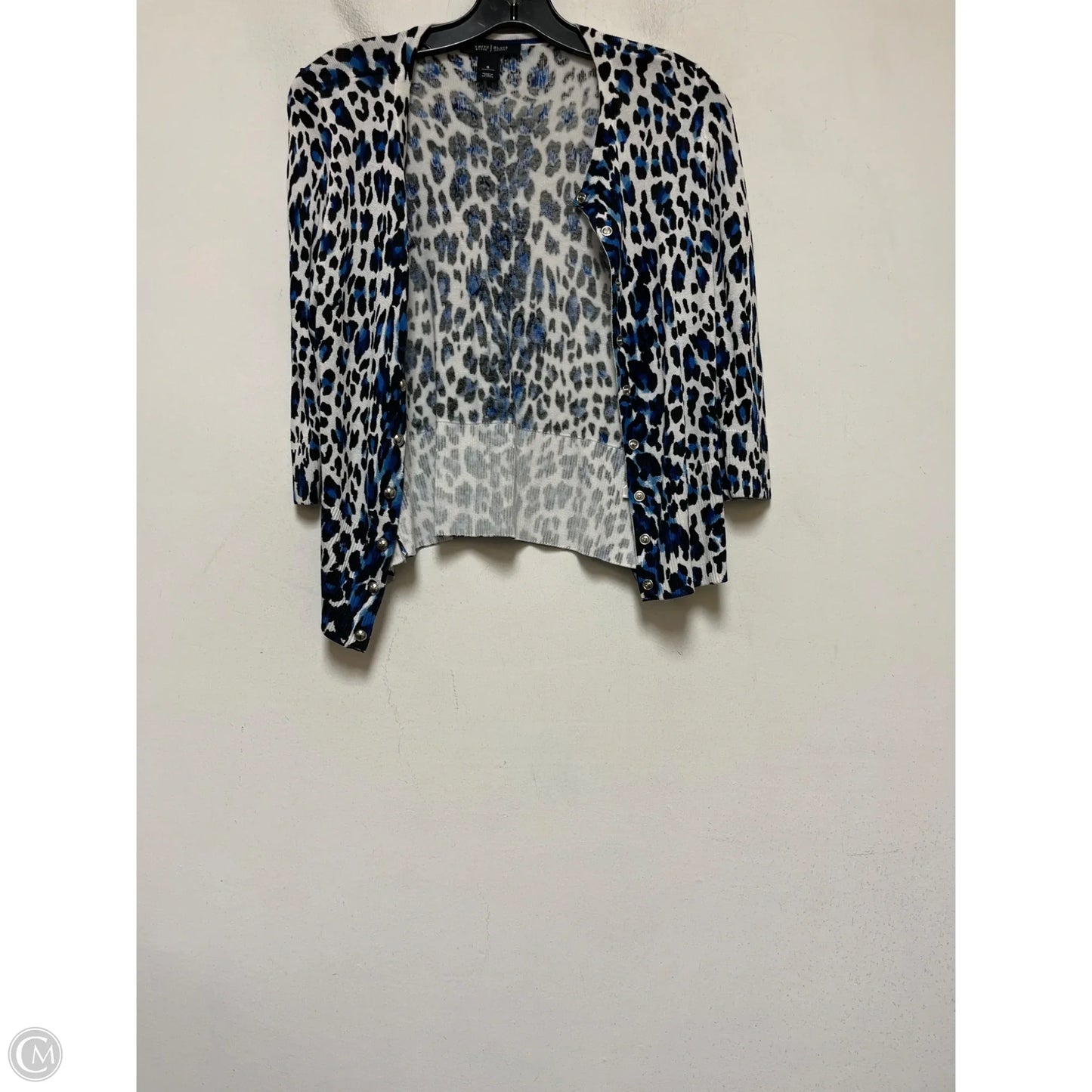 Cardigan By White House Black Market In Animal Print, Size: S