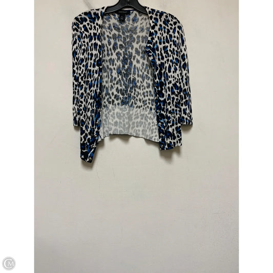 Cardigan By White House Black Market In Animal Print, Size: S