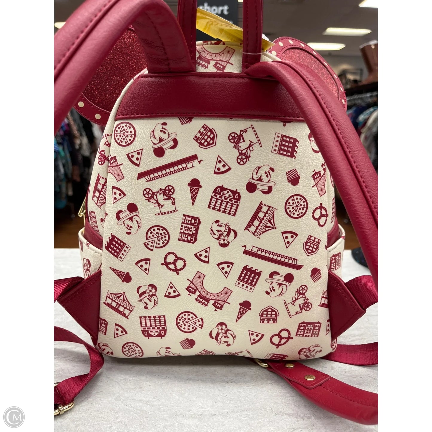 Backpack By Loungefly, Size: Medium