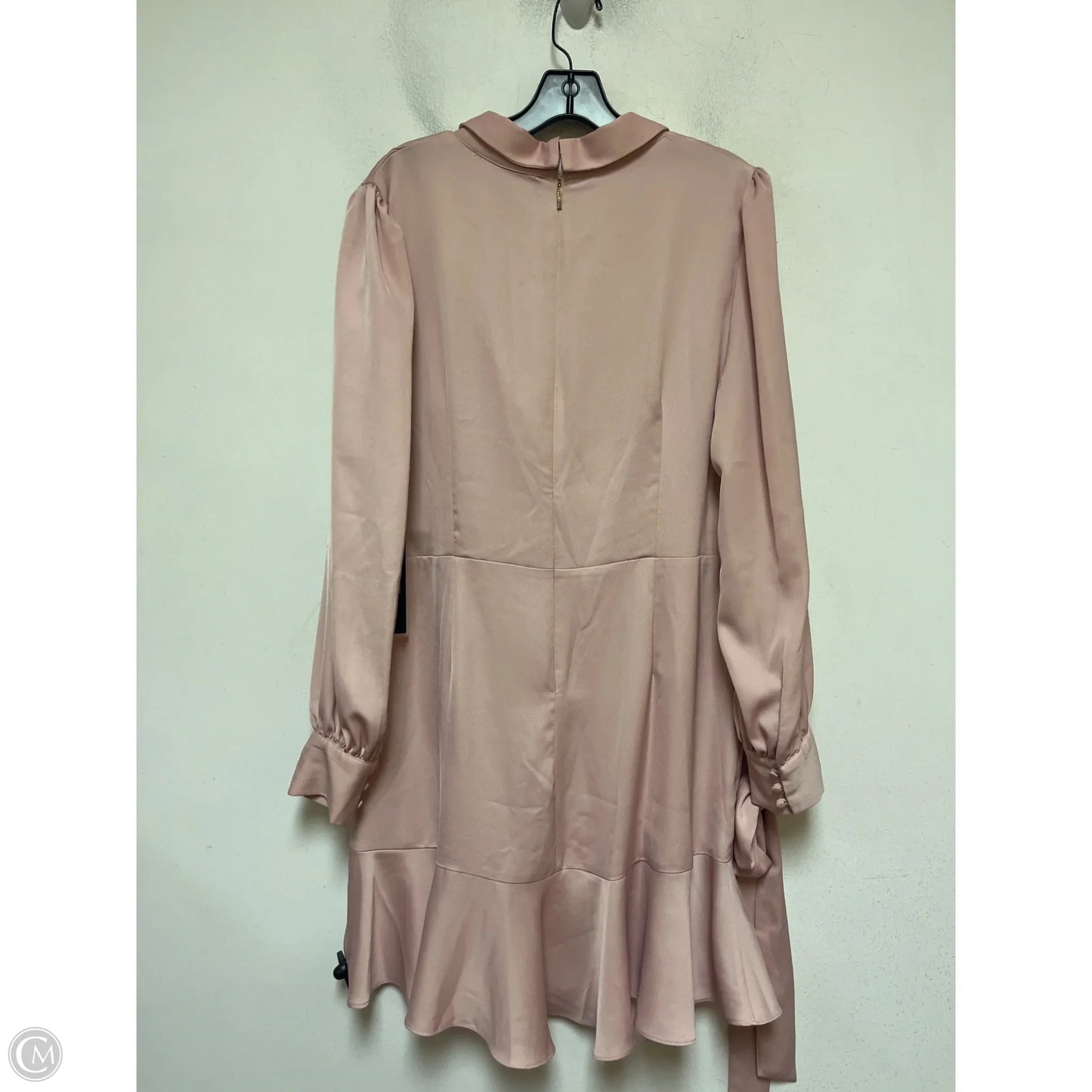Dress Designer By Karl Lagerfeld In Pink, Size: Xl