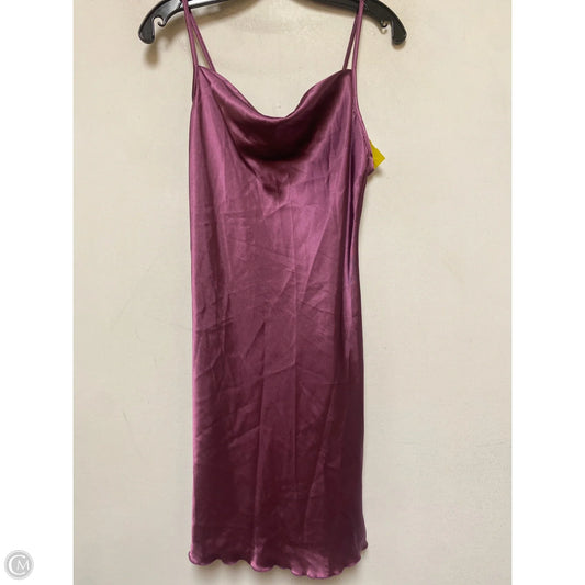 Dress Casual Short By Bebe In Purple, Size: M