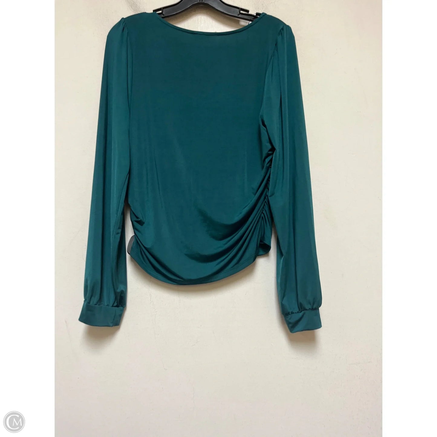 Top Long Sleeve By Lush In Green, Size: Xl