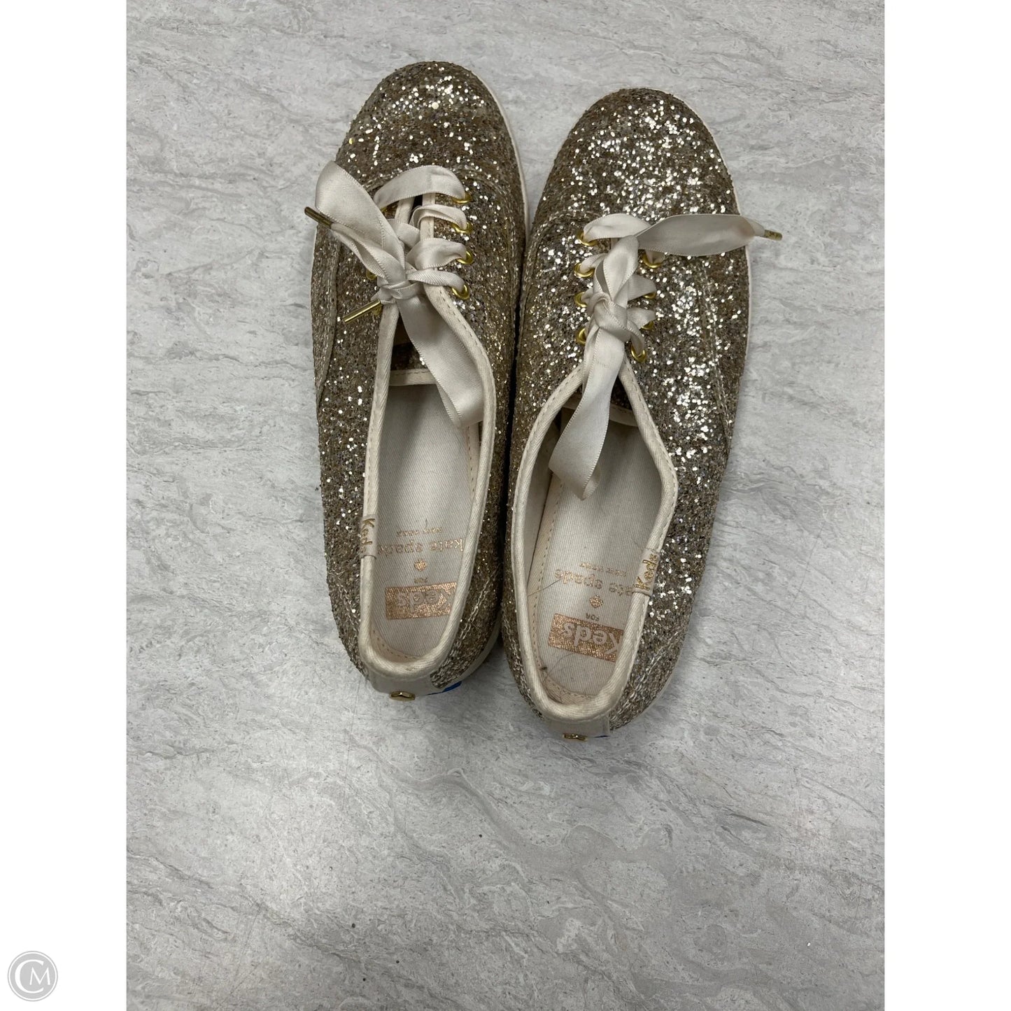 Shoes Sneakers By Keds In Gold, Size: 7.5