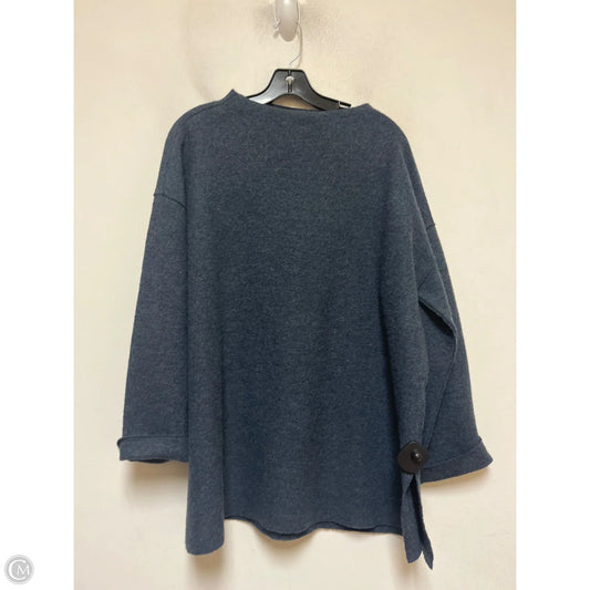Sweater By Eileen Fisher In Blue, Size: M