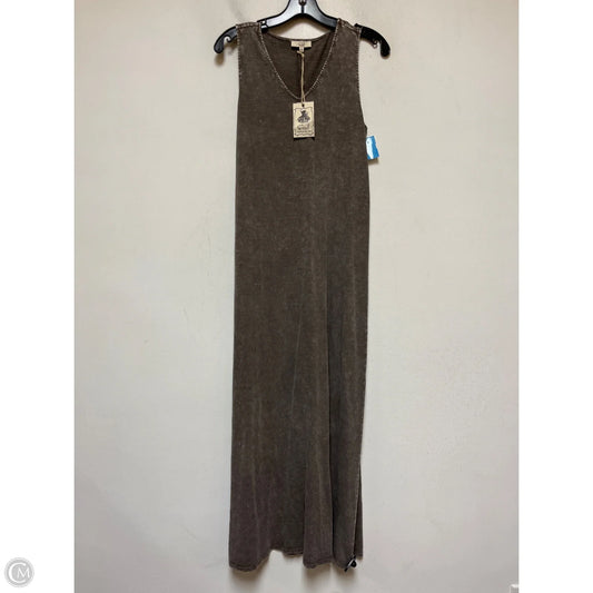 Dress Casual Maxi By Easel In Taupe, Size: S