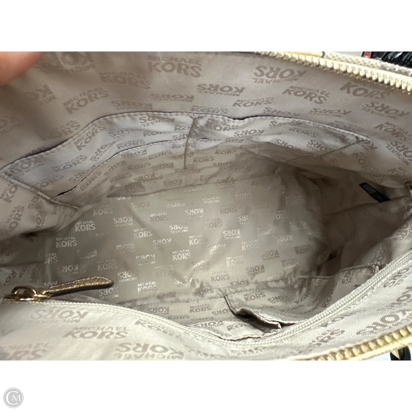 Handbag Designer By Michael Kors, Size: Medium