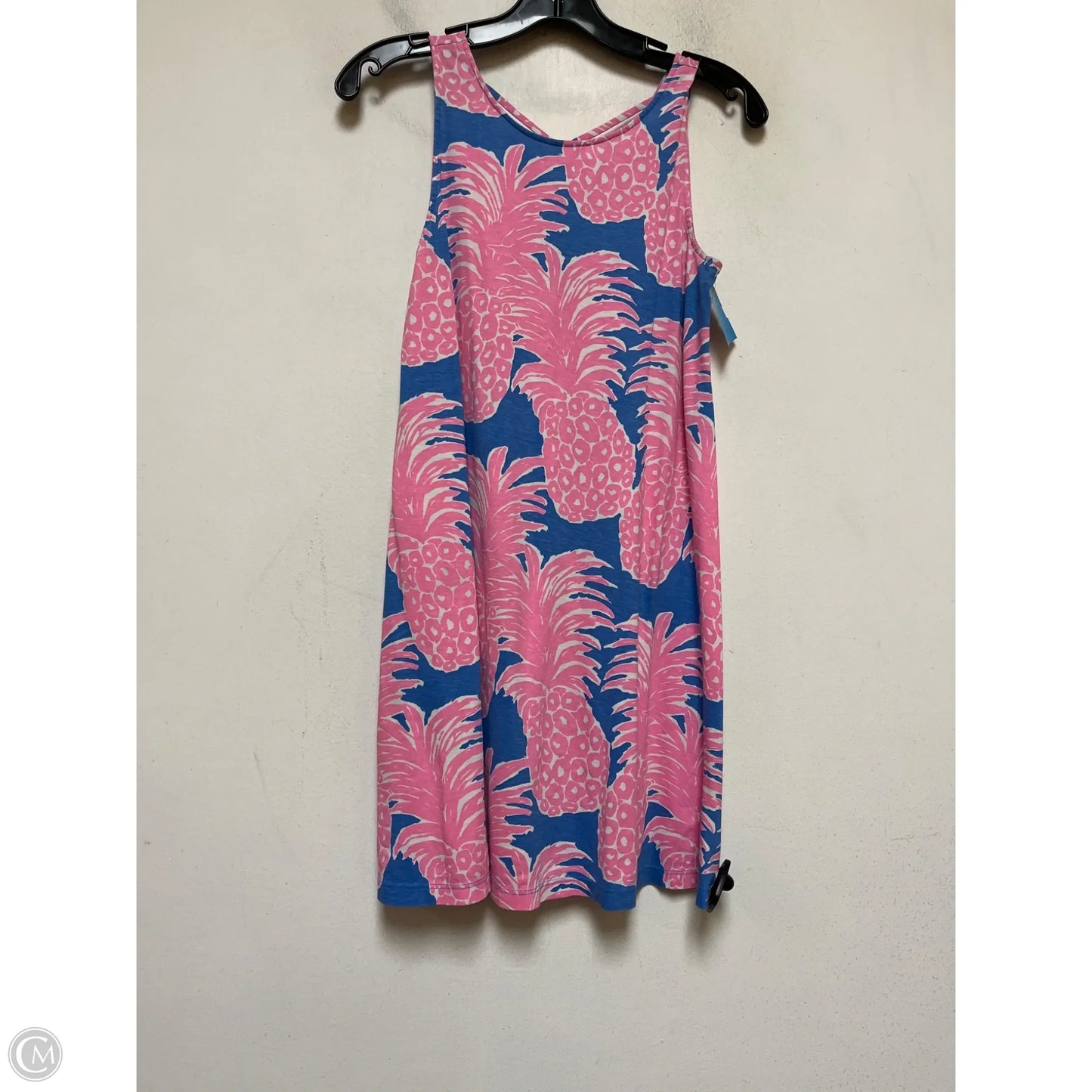 Dress Designer By Lilly Pulitzer In Blue & Pink, Size: Xs