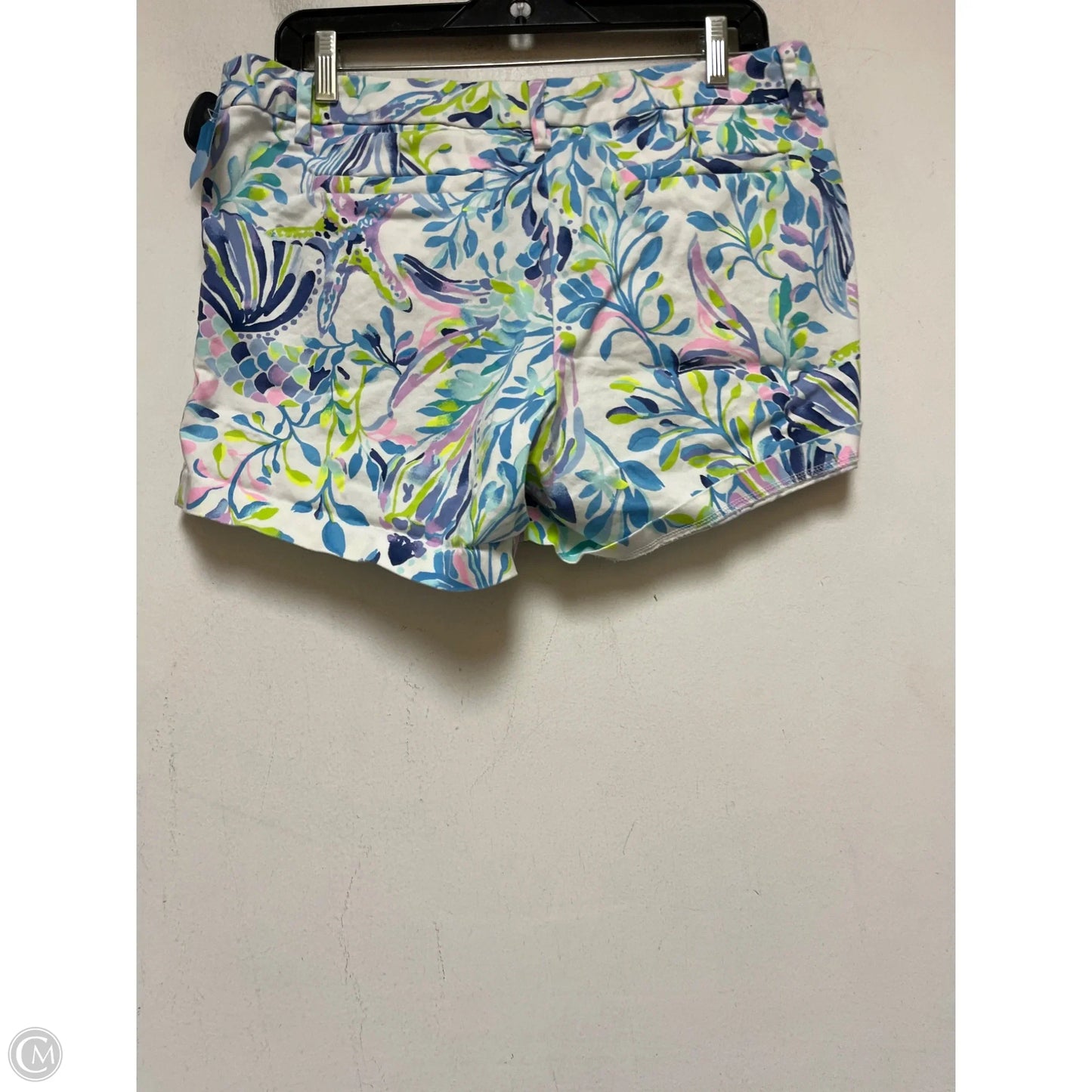 Shorts Designer By Lilly Pulitzer In Nautical Print, Size: 8