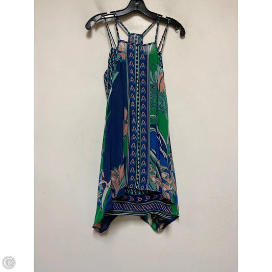 Dress Casual Midi By Maeve In Geometric Pattern, Size: S