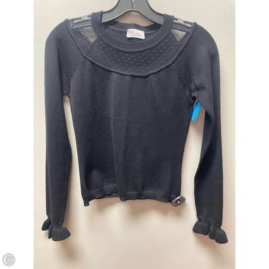 Top Long Sleeve Designer By Valentino-mario In Black, Size: S