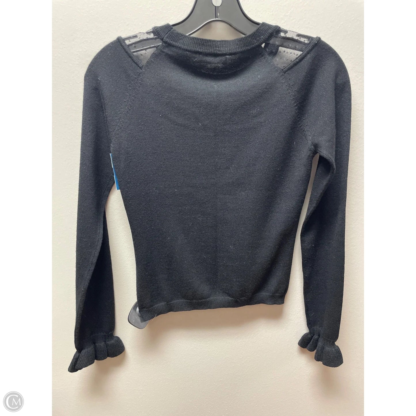 Top Long Sleeve Designer By Valentino-mario In Black, Size: S