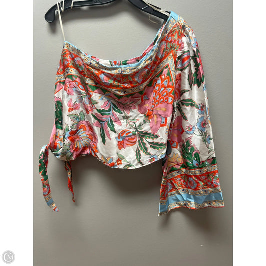 Top Long Sleeve Designer By Misa In Multi-colored, Size: Xs