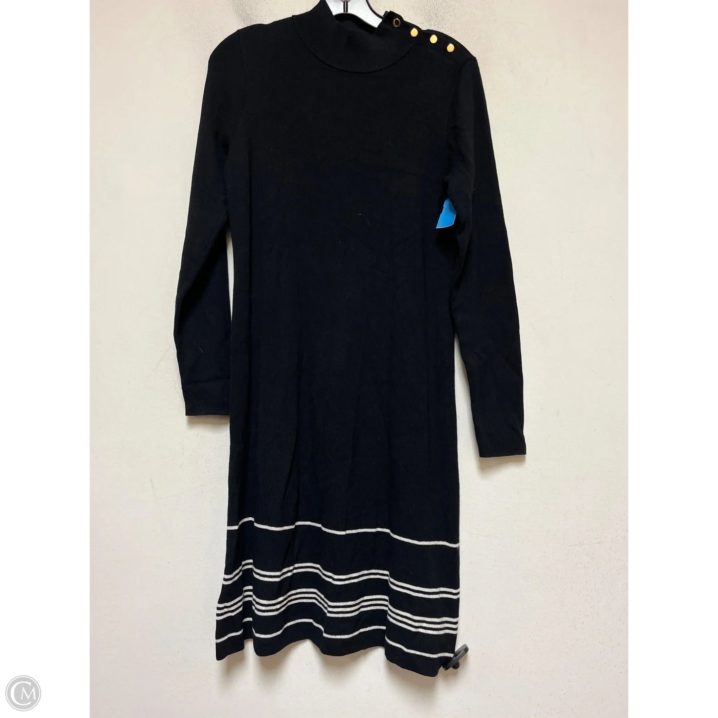 Dress Casual Short By Ann Taylor In Black, Size: S