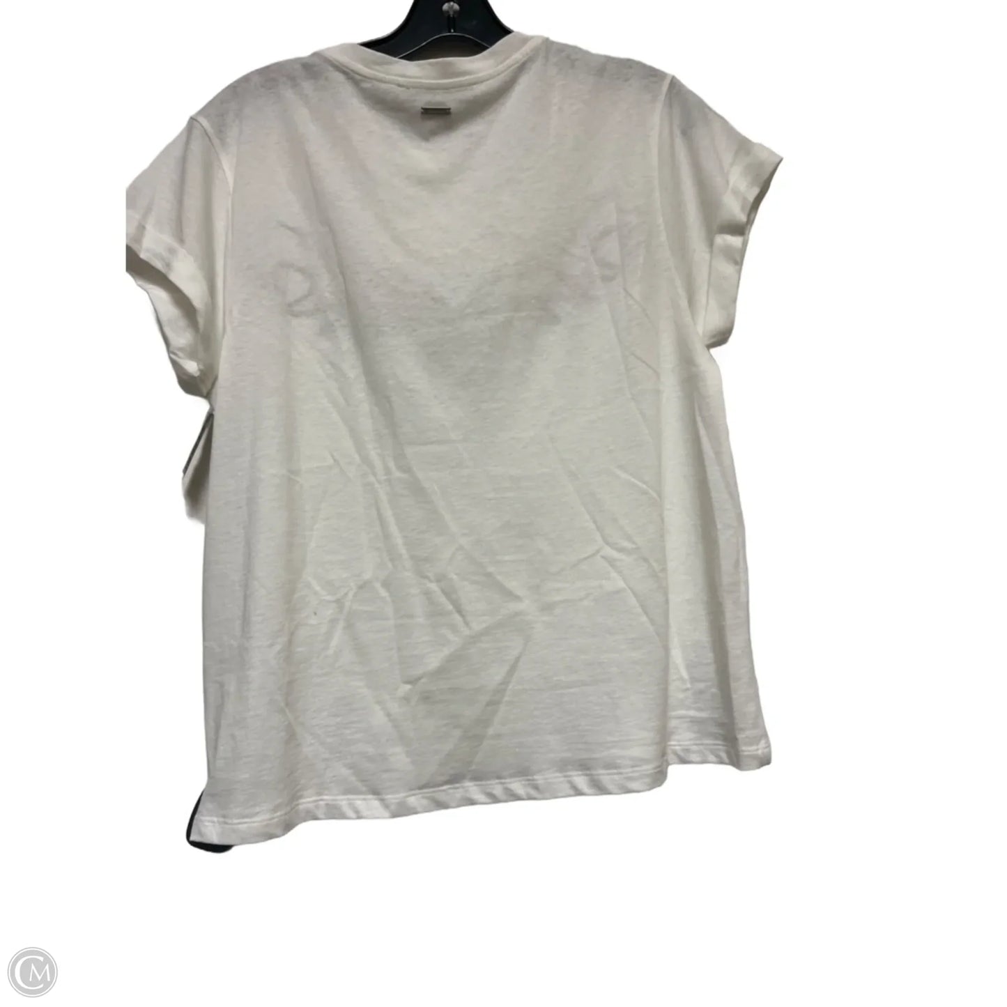 Top Short Sleeve Designer By All Saints In White, Size: M