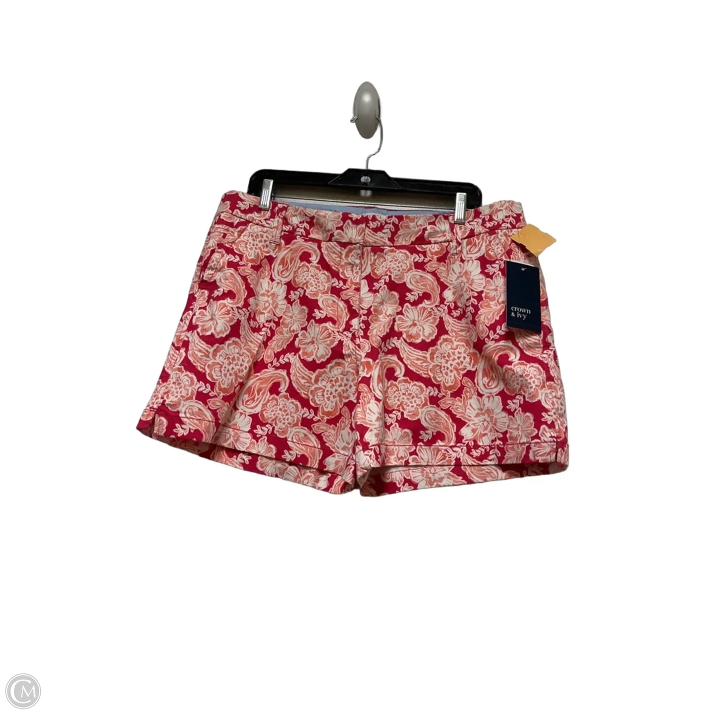 Shorts By Crown And Ivy In Floral Print, Size: 14