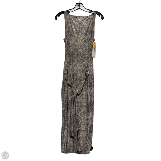Dress Casual Midi By Good American In Snakeskin Print, Size: S