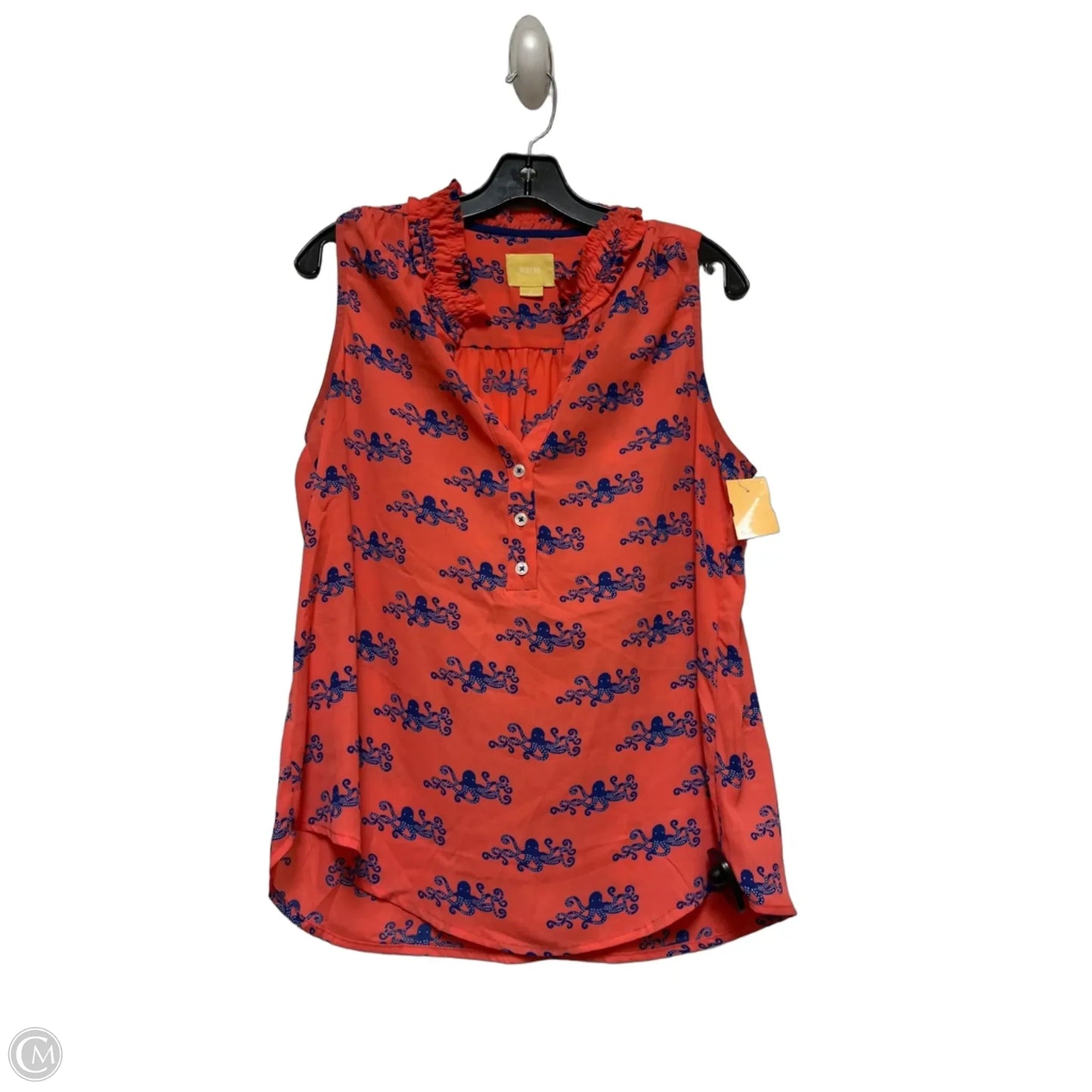 Top Sleeveless By Maeve In Nautical Print, Size: S