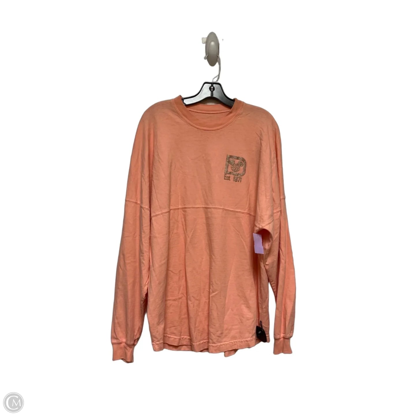 Top Long Sleeve By Disney Store In Pink, Size: M