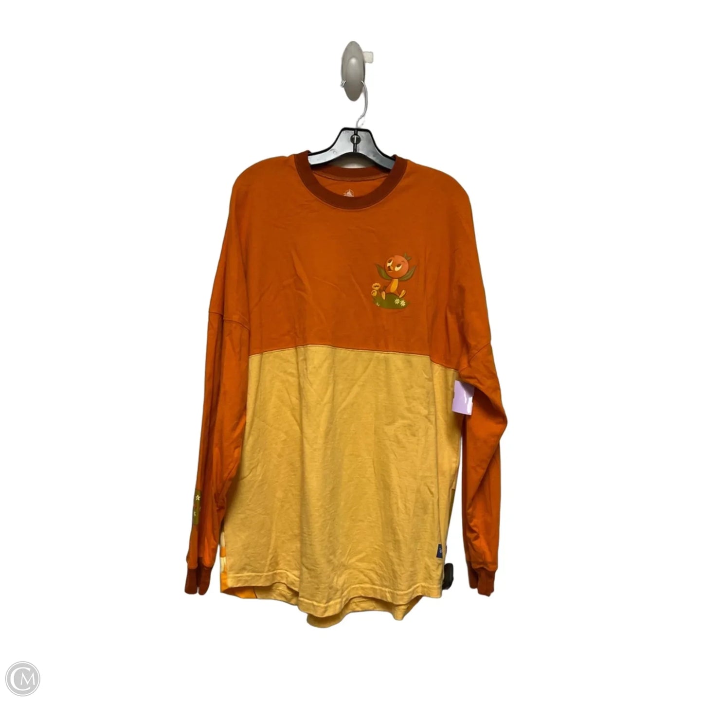 Top Long Sleeve By Disney Store In Orange, Size: L