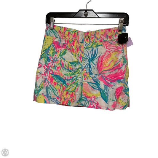 Skort Designer By Lilly Pulitzer In Multi-colored, Size: 0