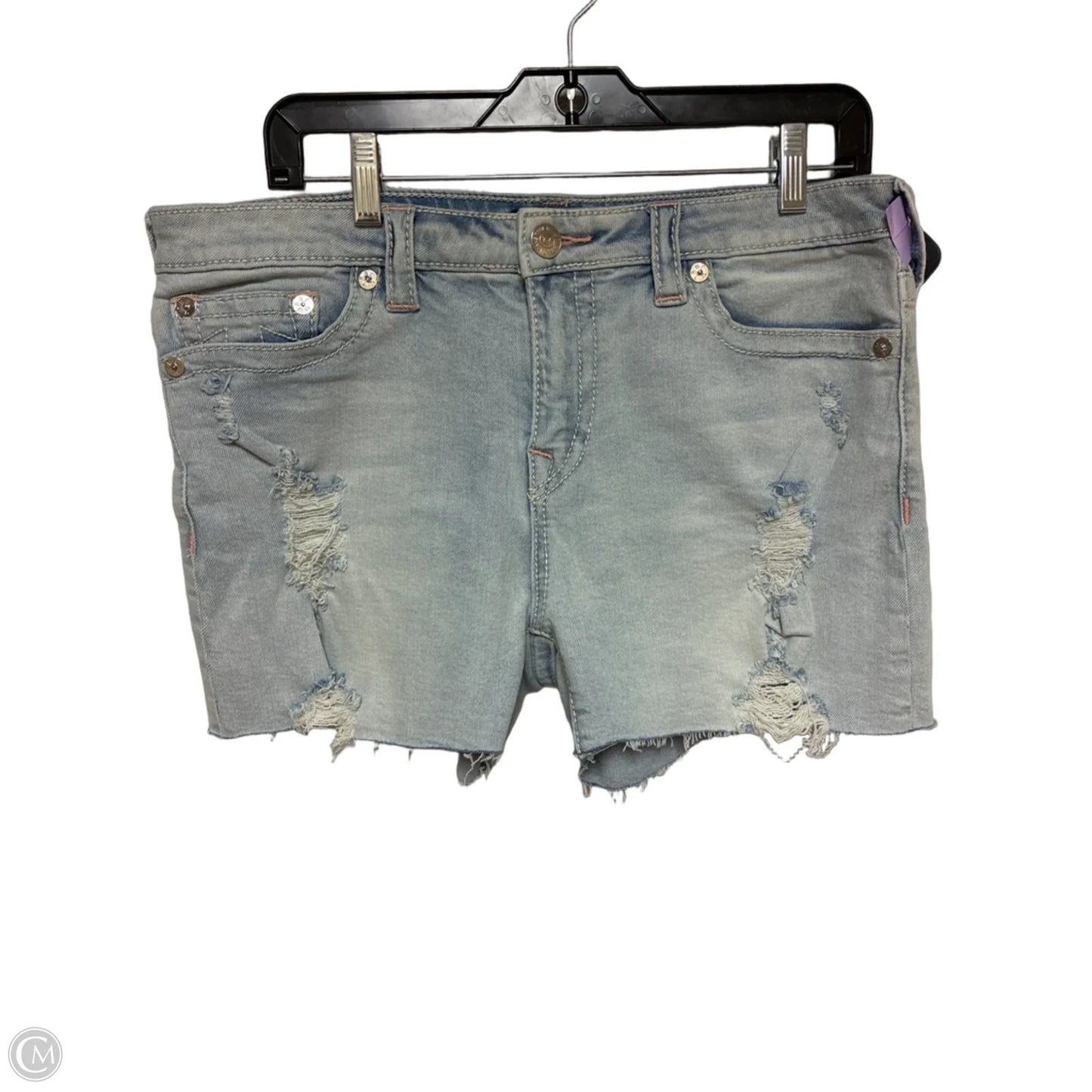 Shorts By True Religion In Blue Denim, Size: 8