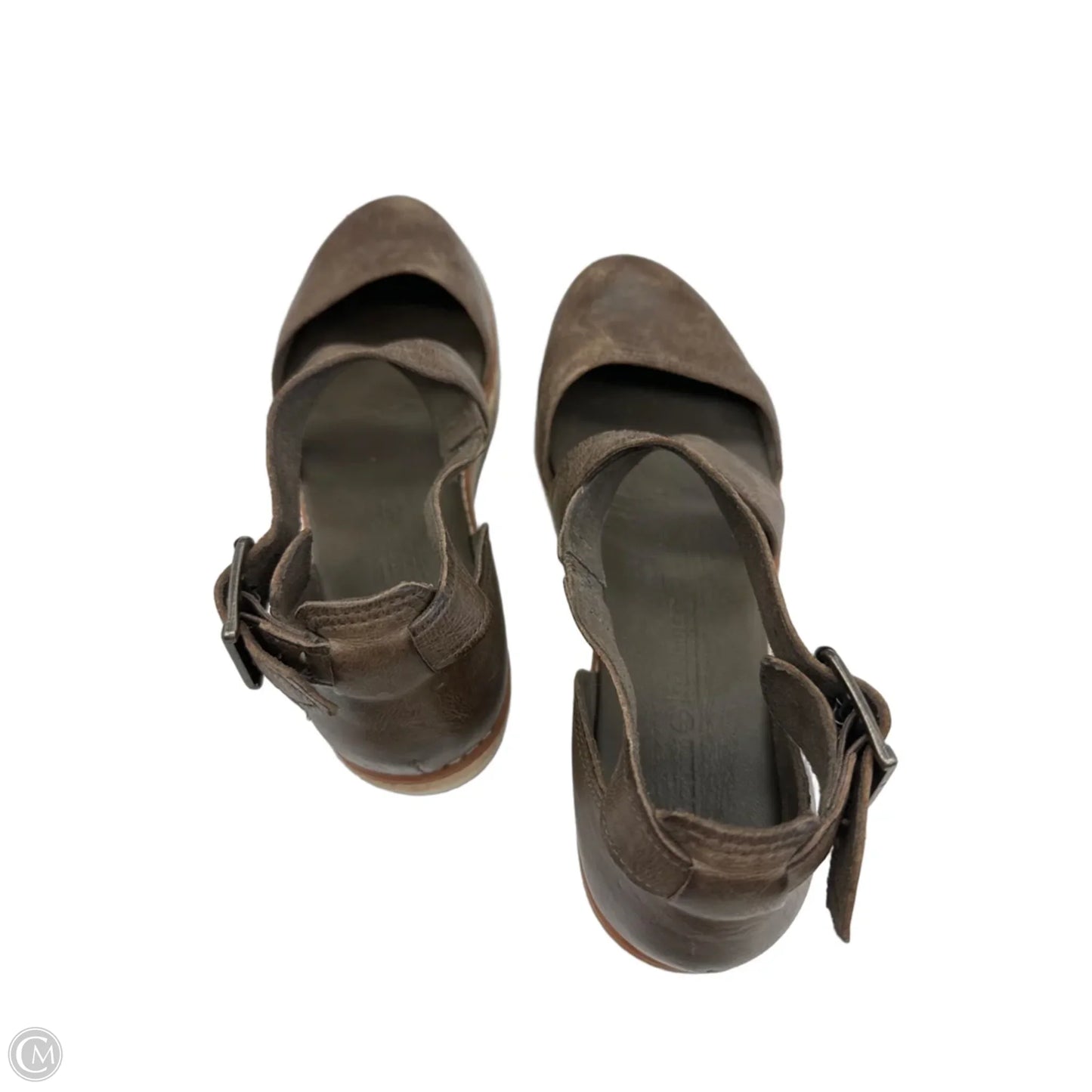 Shoes Heels Platform By Timberland In Brown, Size: 7.5