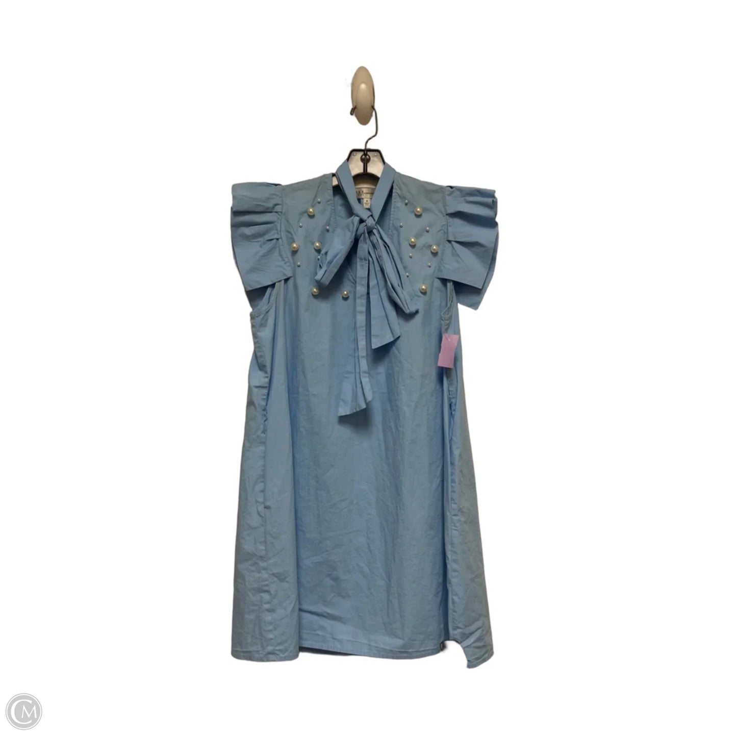 Dress Designer By Neiman Marcus In Blue, Size: S
