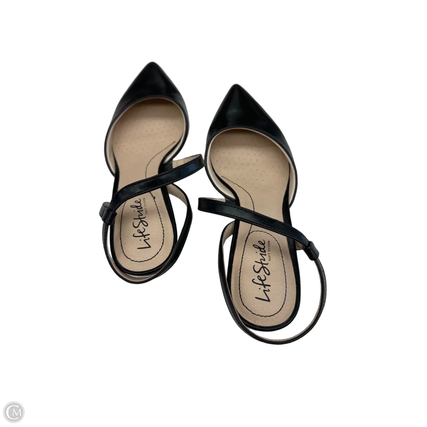 Shoes Heels Kitten By Life Stride In Black, Size: 7