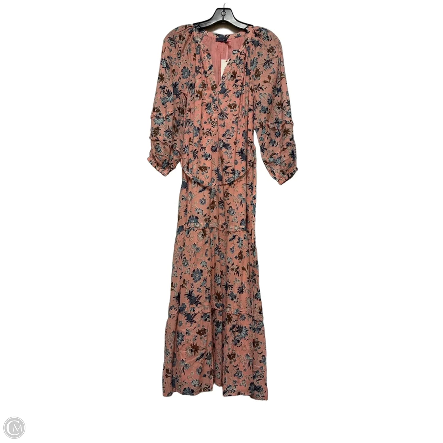 Dress Casual Midi By Vineyard Vines In Floral Print, Size: Xs