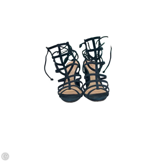 Sandals Heels Block By Schutz In Blue, Size: 8.5
