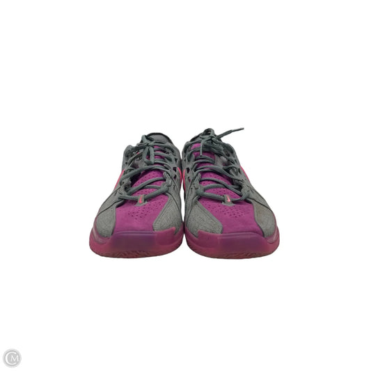 Shoes Sneakers By Nike In Grey & Purple, Size: 8