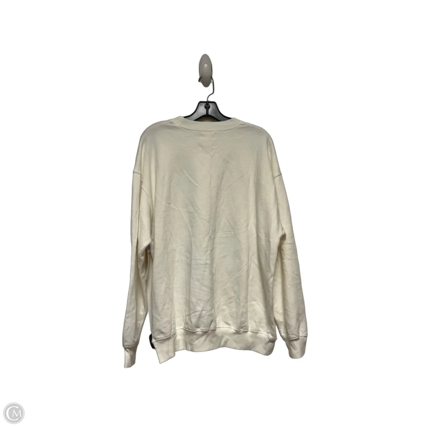Sweatshirt Crewneck By Billabong In Cream, Size: Xs