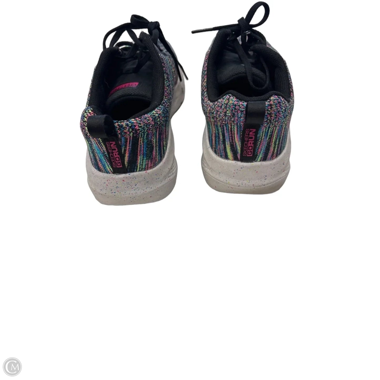 Shoes Athletic By Skechers In Rainbow Print, Size: 8.5