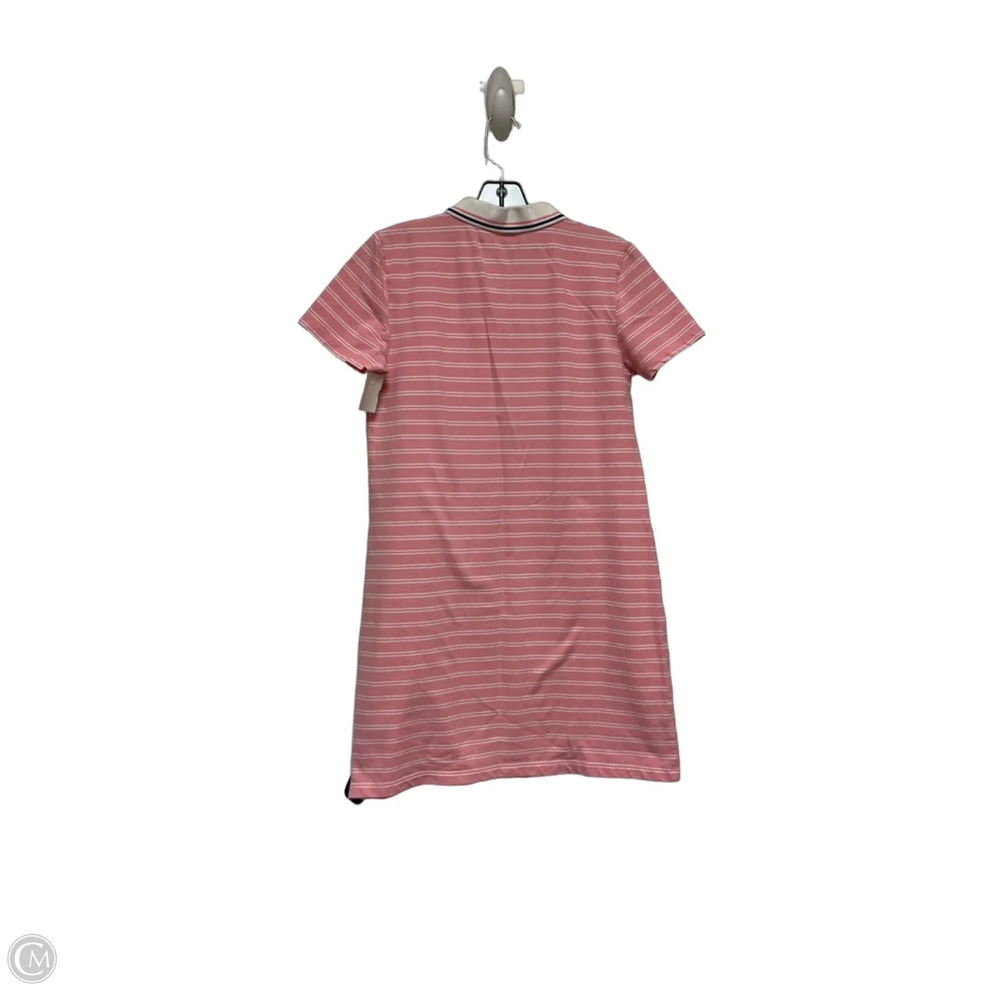 Dress Casual Short By Tommy Hilfiger In Pink & White, Size: M