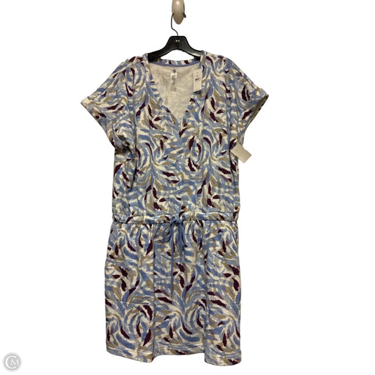 Dress Casual Short By Lou And Grey In Blue & Purple, Size: L