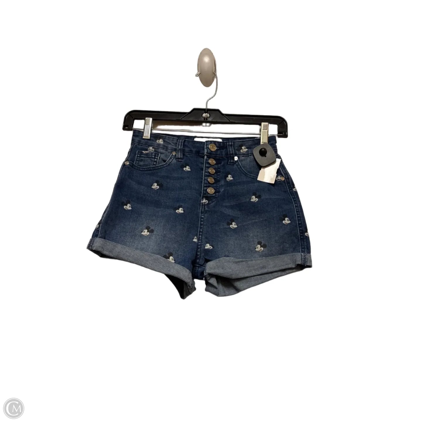 Shorts By Disney Store In Blue Denim, Size: 2