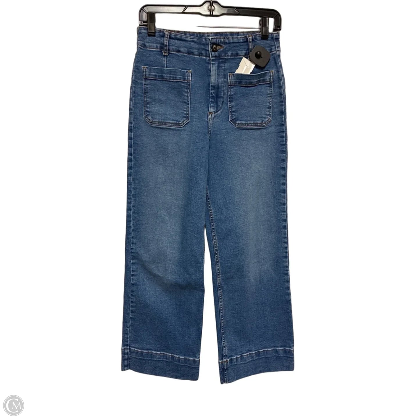 Jeans Cropped By Bagatelle In Blue Denim, Size: 4