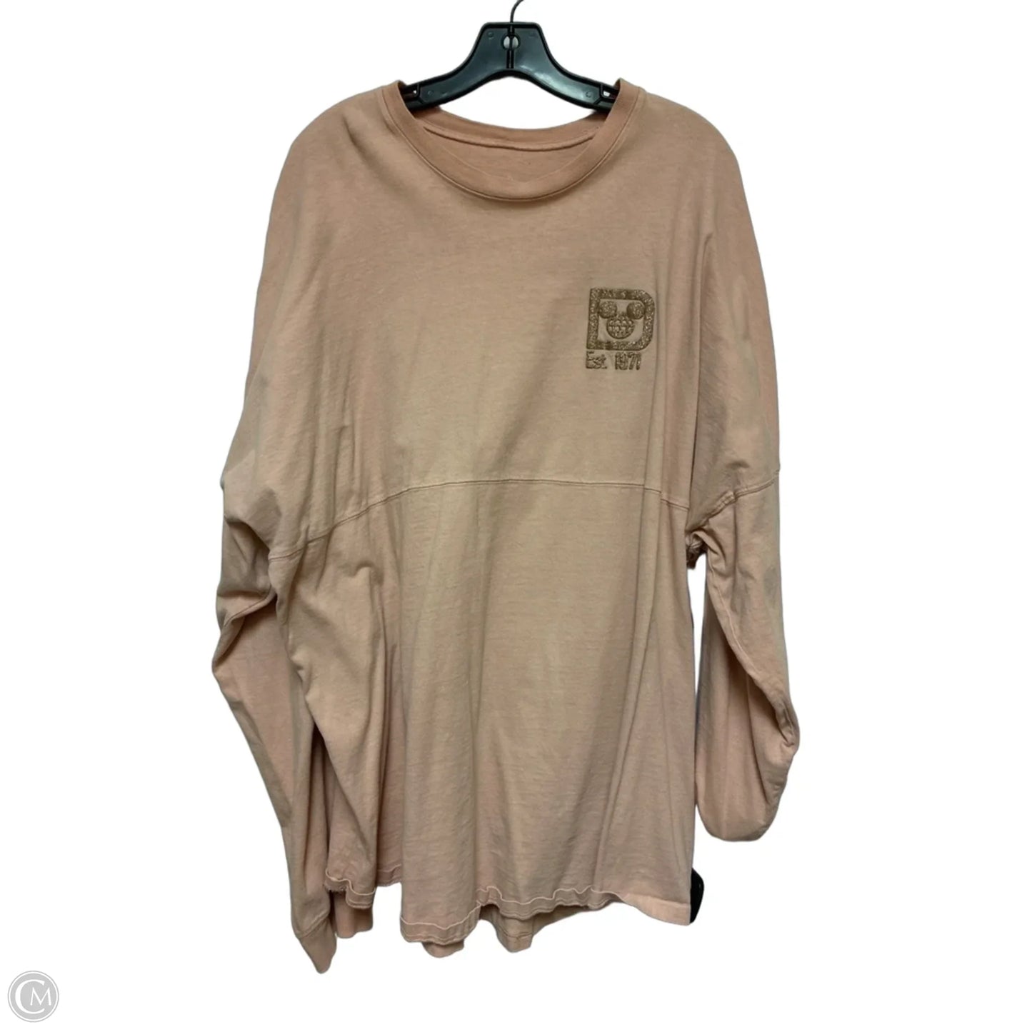 Top Long Sleeve By Disney Store In Pink, Size: 2x