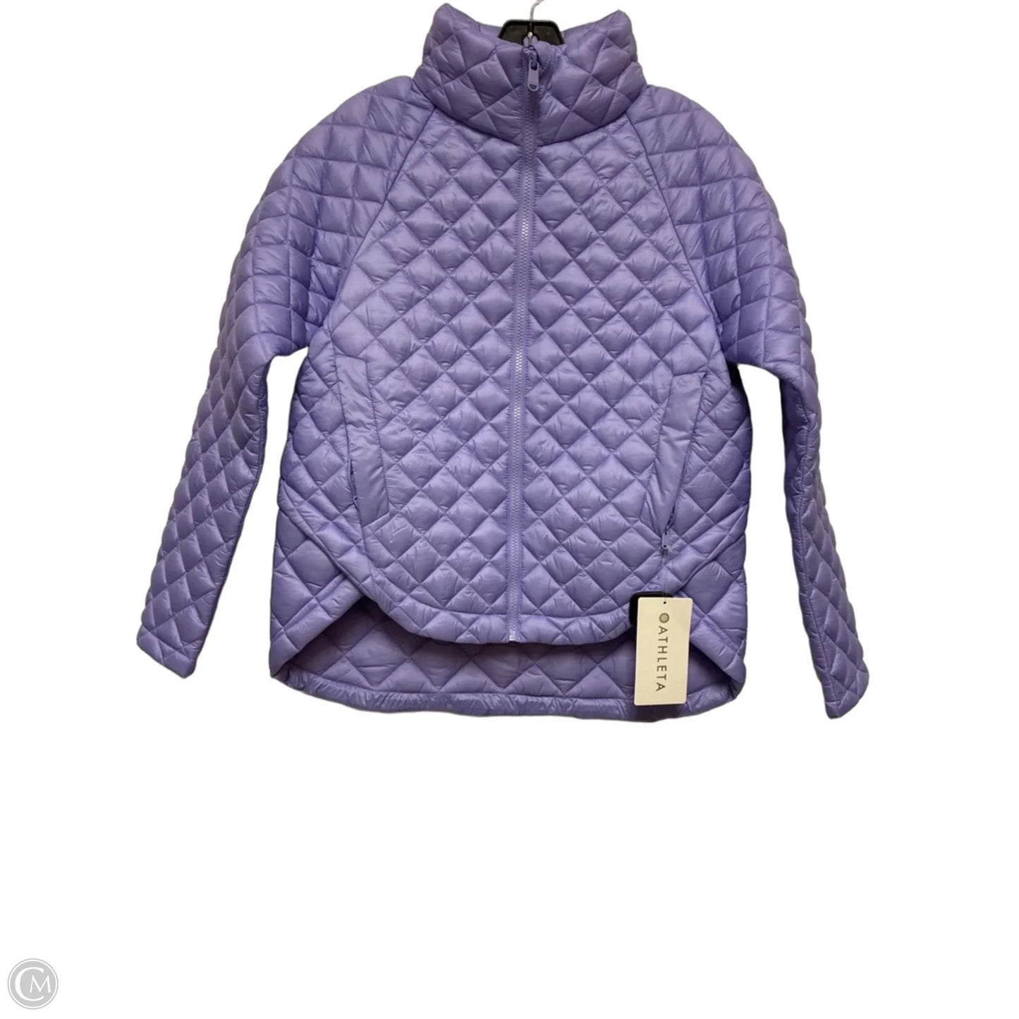 Jacket Puffer & Quilted By Athleta In Purple, Size: Xs