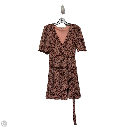 Dress Casual Short By Miami In Animal Print, Size: M