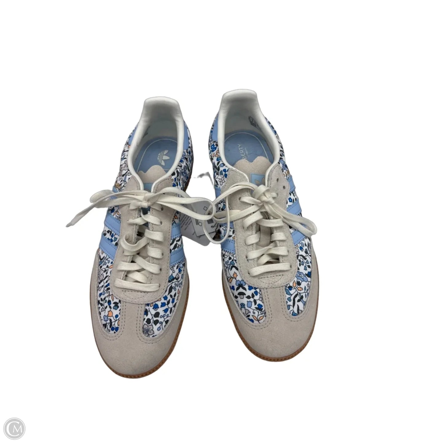 Shoes Sneakers By Adidas In Blue & White, Size: 6.5