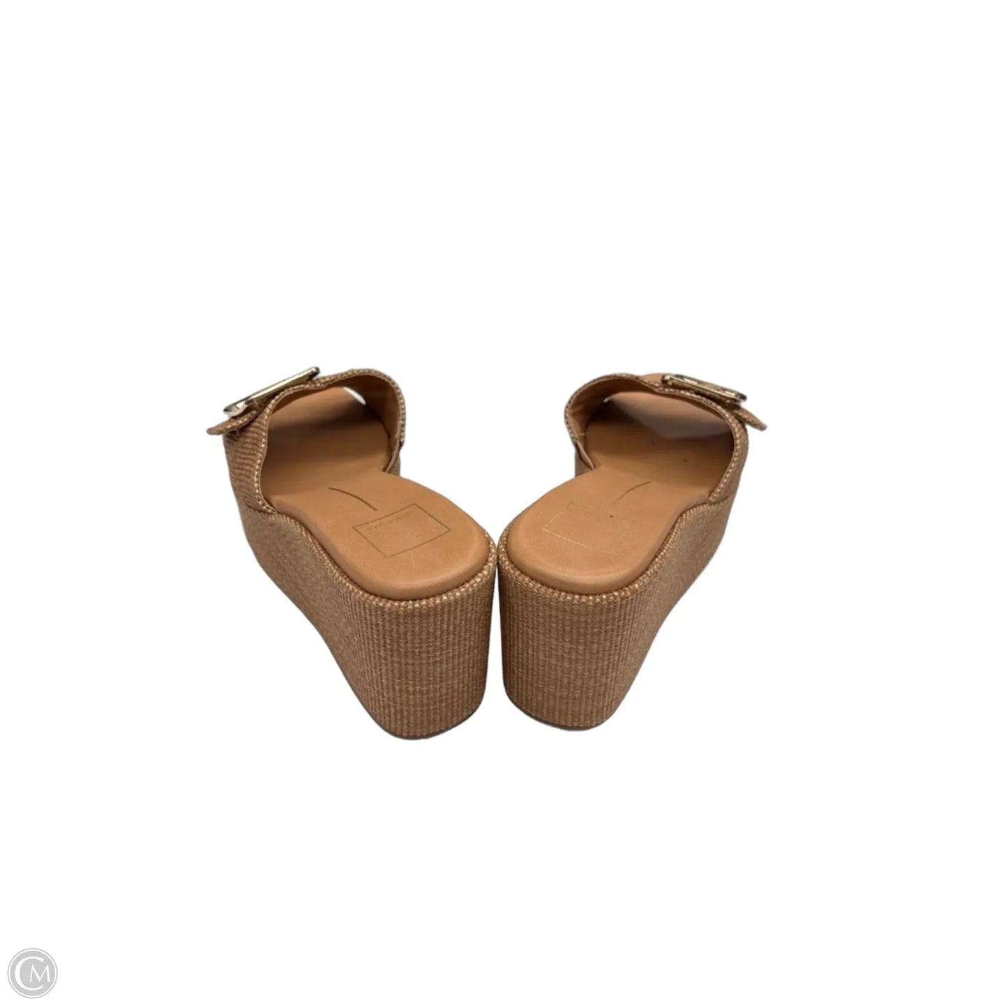 Sandals Heels Platform By Dolce Vita In Brown, Size: 8.5